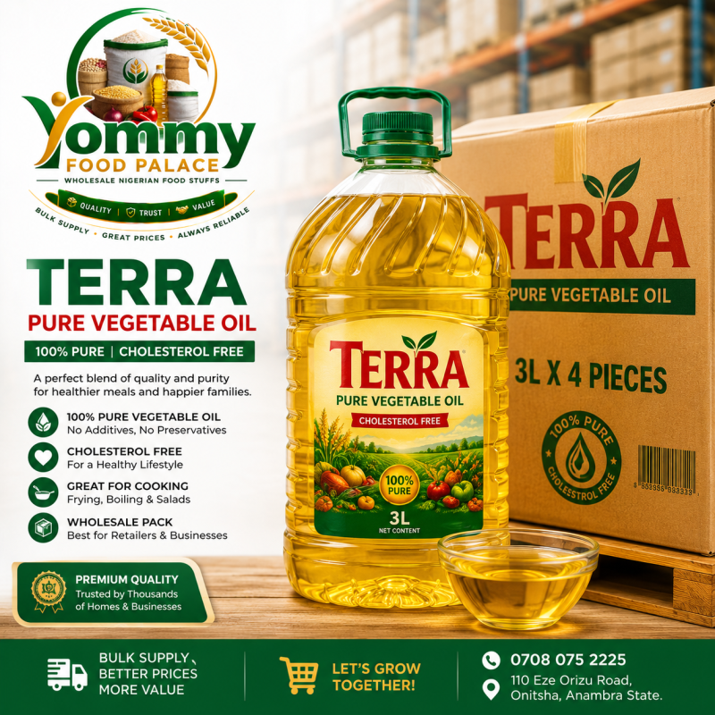 Terra oil 3lit pieces